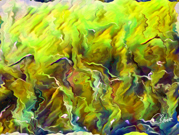 Marmalade Long Grass Print