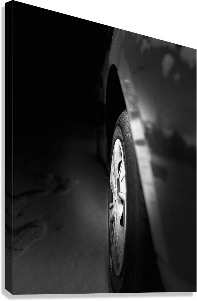 Everyday Lifes Moments- Cold Winter Morning in the Scottish Highlands Canvas Print