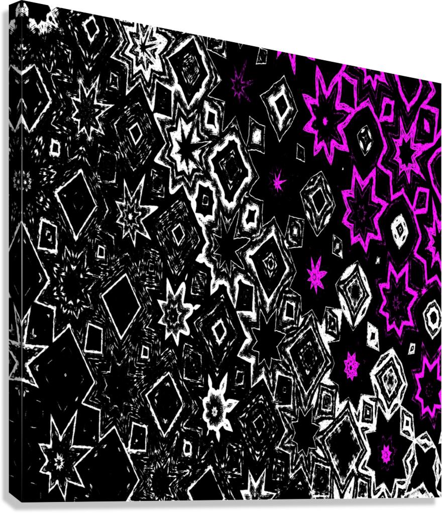 That Star Pattern Again Canvas Print