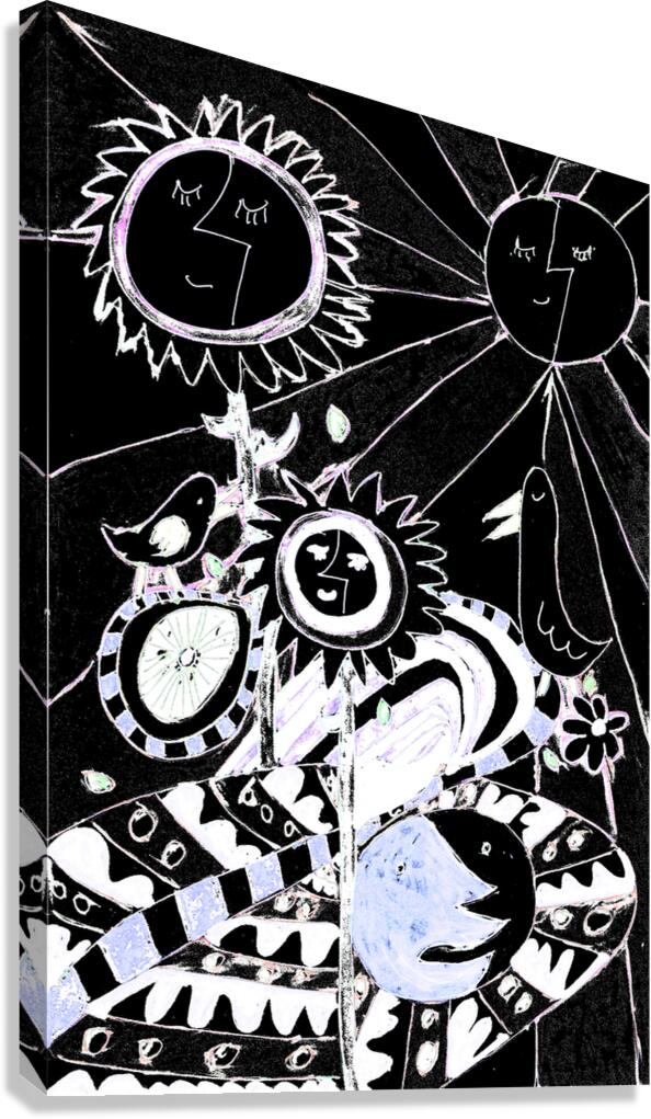 Abstract Dream Landscape and Then Some Canvas Print