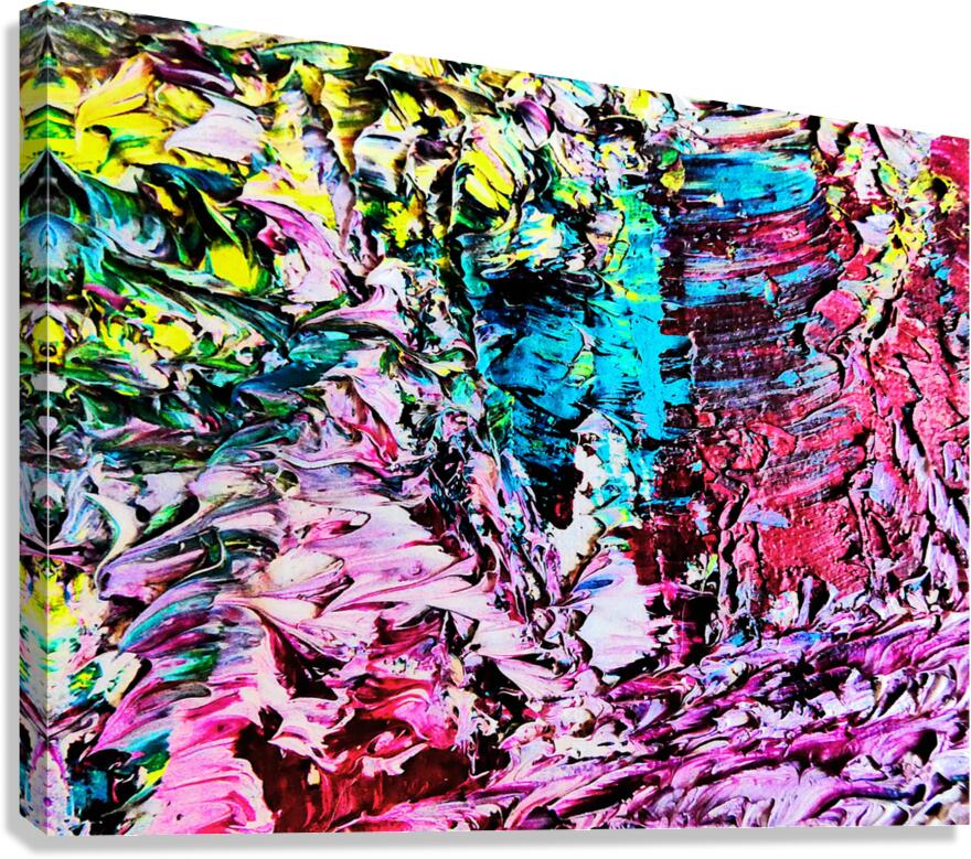 Colourful Old Bodach of Albany Canvas Print