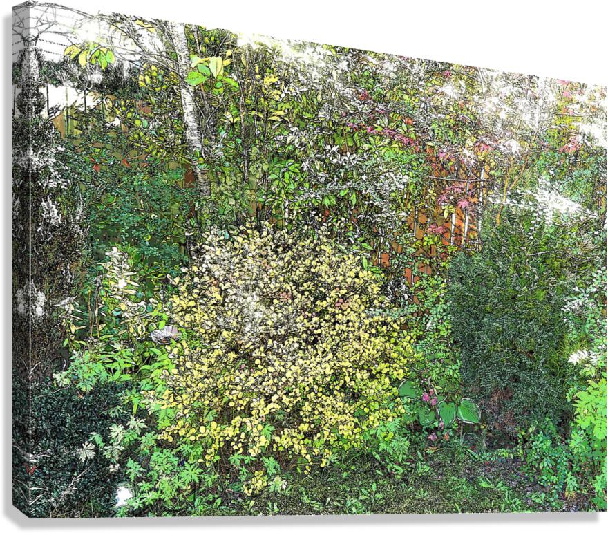 In The Garden                                                                                                                      Canvas Print