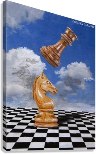 Horseplay Canvas Print