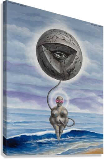 Religion is Born  Canvas Print