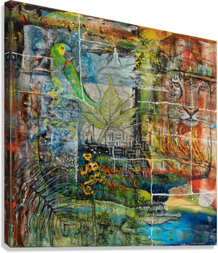 Amazon Song Canvas Print