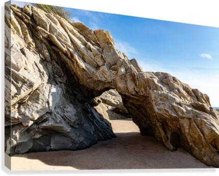 beach arch Canvas Print