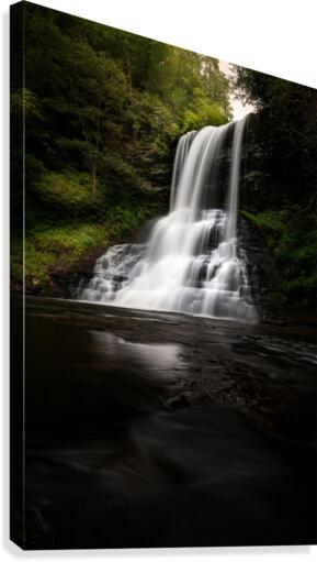 Capturing the Cascade Canvas Print
