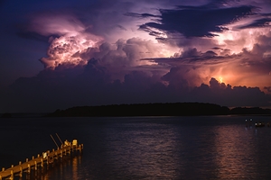 Bay Resort Lightning Composition