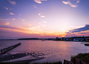 Rehoboth Bay Blue Hour Sunset