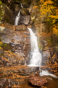 Buttermilk Falls Autumn Rain