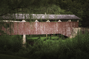 Bogert Covered Bridge From a Distance