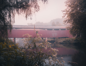 Bogert Bridge Over the Misty Little Lehigh