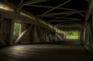 Bogerts Bridge Interior Lehigh Parkway
