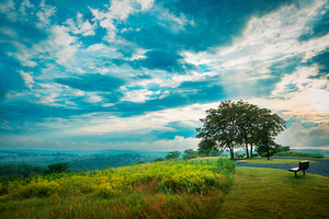 Mostly Cloudy on the Valley