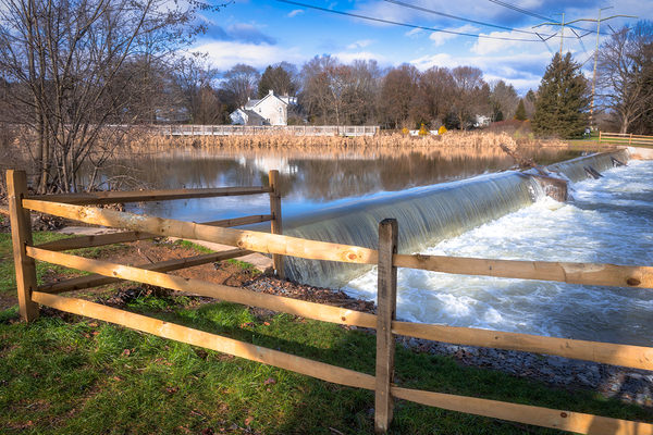 Wehrs Dam After December Rains Print