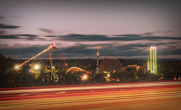 Dorney Park from Hamilton Boulevard by Jason Fink