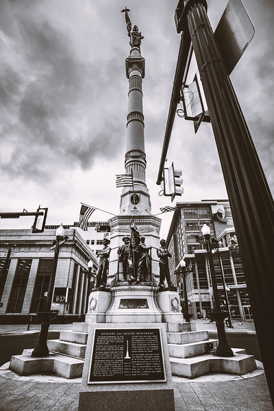Soldiers and Sailors Monument Downtown Allentown Print