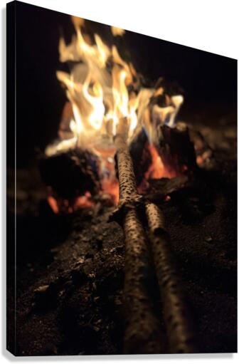 Fire 1. Canvas Print