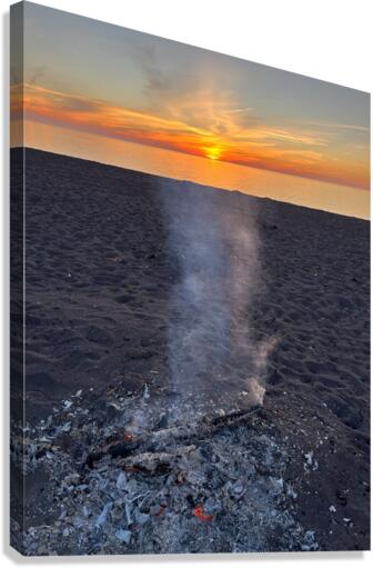 Sky & Fire. Canvas Print