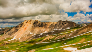 Colorful Mountain Valley
