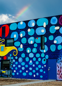 Rainbow Wall