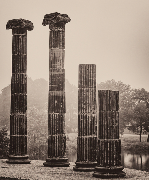 Antique Columns by Prairie Wind Imagery
