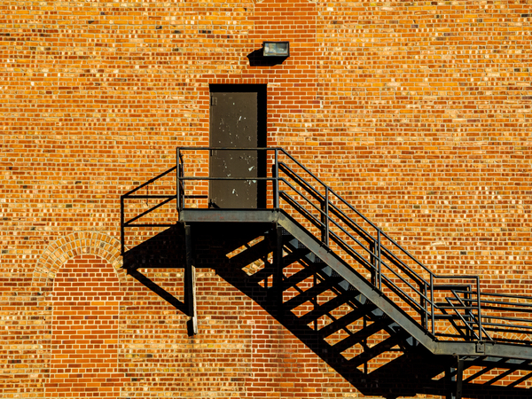 Backdoor Stairs  Print