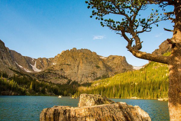 Cathedral Wall And Taylor Peak Print