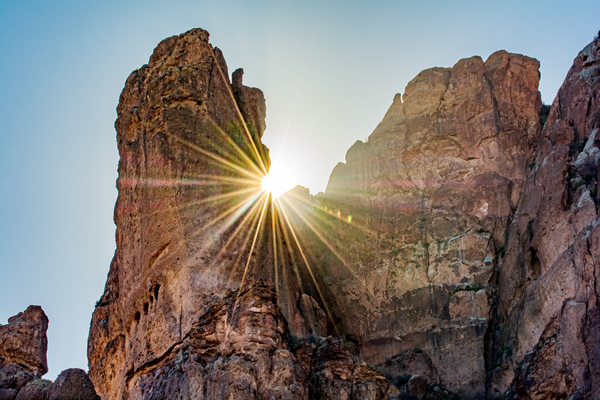 Lost Dutchman Sun Star Print