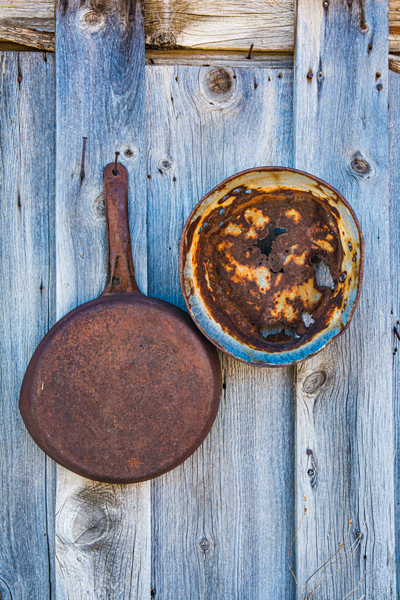 Rusty Pans Print