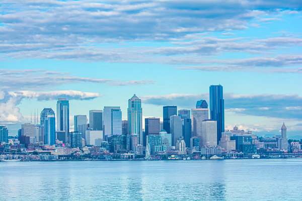 Seattle Cityscape by Prairie Wind Imagery