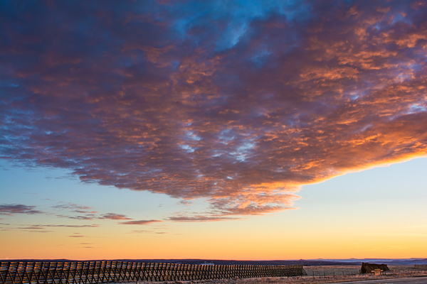 Sky On Fire Print