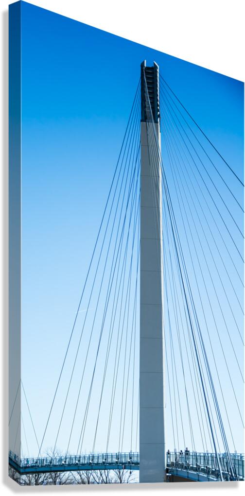Bob Kerry Bridge Support  Canvas Print
