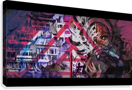 Scorned lover Canvas Print