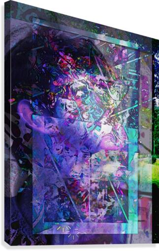 First time he... Canvas Print