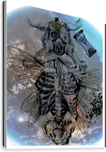 Abisu-e Canvas Print