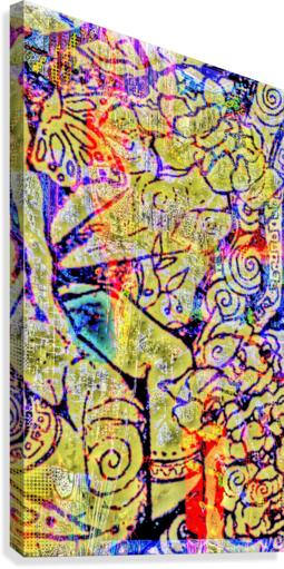 3 Canvas Print