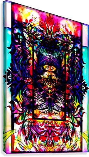 The descent... Canvas Print