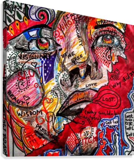 Identificarme Canvas Print