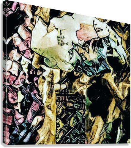 Deconstructive Criticism Canvas Print