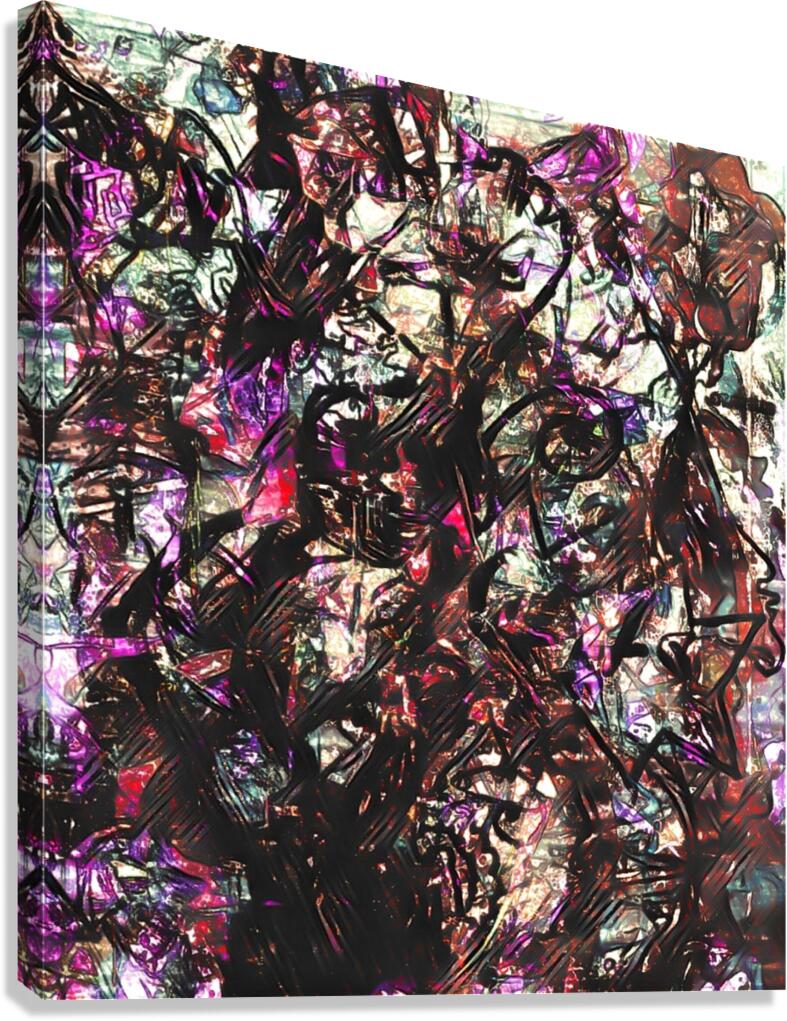 Fragmented reality Canvas Print