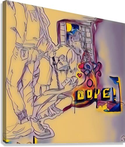 Dope Sick... Canvas Print