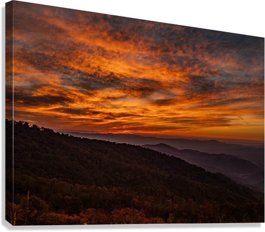 BRP Sunset Canvas Print