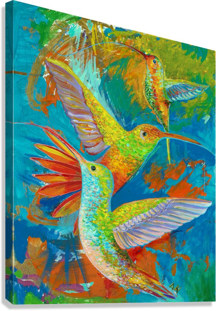 Jardin Sauvage II Canvas Print