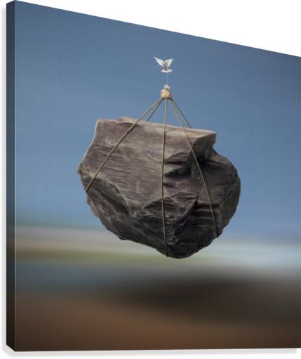 Amat Victoria Curam Canvas Print