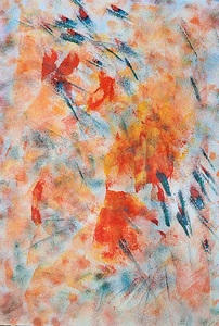 Maj. Morning. Handpainted. 