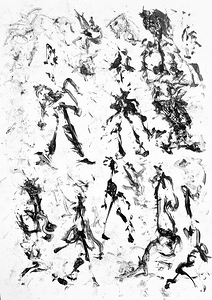 Mitsathos. Handpainted  1