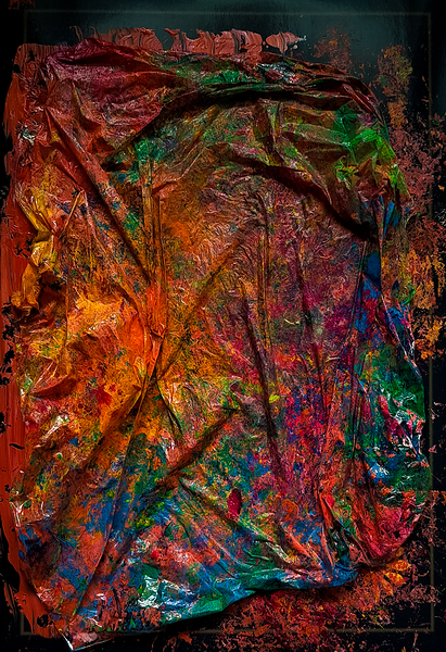 Azarij. Handmade and painted 17 Print