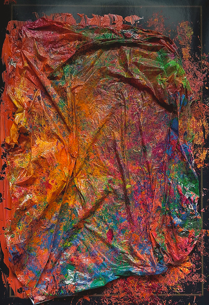 Azarij. Handmade and painted 9 Print