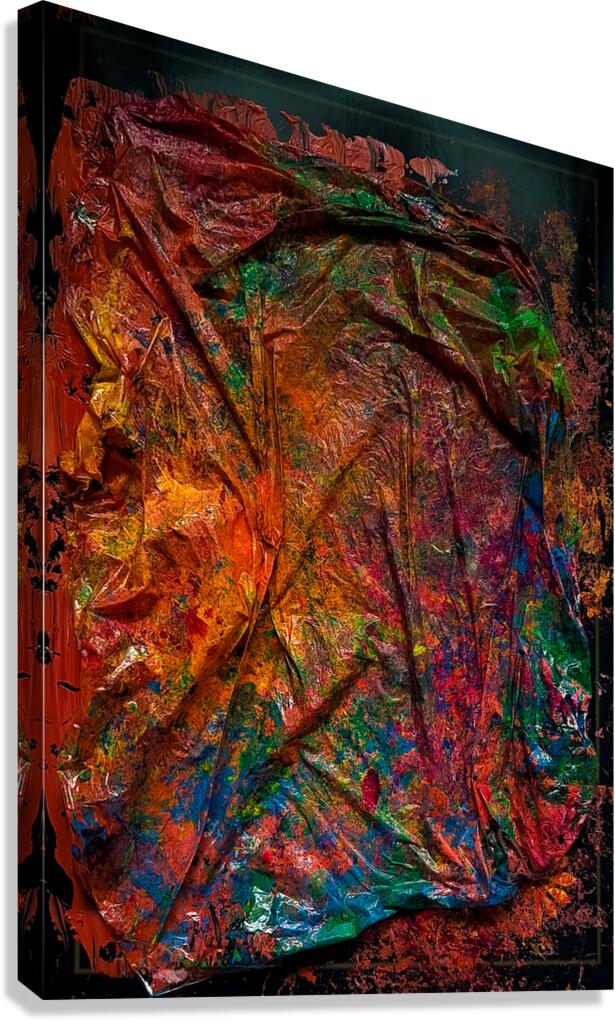 Azarij. Handmade and painted 17 Canvas Print